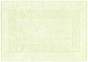 dywanik łazienkowy Athen z bordiurą; 50x70 cm (SxD); żółty