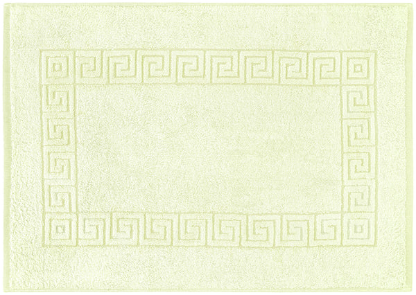 dywanik łazienkowy Athen z bordiurą; 50x70 cm (SxD); żółty