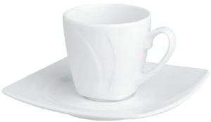 filiżanka do espresso Vilano; 100ml, 5.5x5.8 cm (ØxW); biały; okrągły; 6 sztuka / opakowanie
