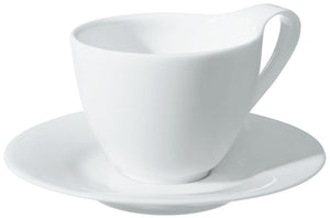 filiżanka do cappuccino Pallais; 250ml, 9x7 cm (ØxW); biały; okrągły; 6 sztuka / opakowanie