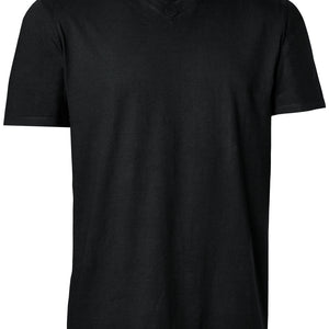 t-shirt męski Double-V (opak. 2 szt.); Kleidergröße S; czarny; 2 sztuka / opakowanie
