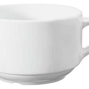 filiżanka do kawy Base; 300ml, 10x6.3 cm (ØxW); biały; okrągły; 6 sztuka / opakowanie