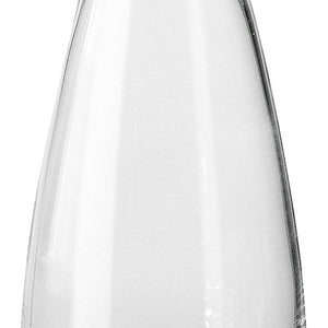 karafka Ypsilon ze znacznikiem pojemności; 300ml, 4.7x16.5 cm (ØxW); transparentny; okrągły; 0.25 l Füllstrich, 12 sztuka / opakowanie