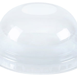 Deckel für Kaltgetränkebecher PLA ohne Halmloch; 8.5x4.2 cm (ØxW); transparentny; 50 sztuka / opakowanie