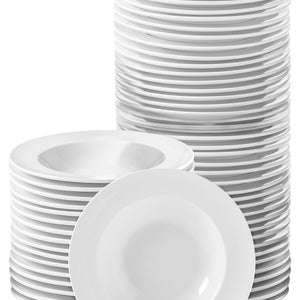 talerz głęboki opak. promocyjne; 280ml, 22 cm (Ø); biały; 50 sztuka / opakowanie