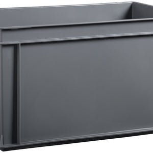 pojemnik transportowy; 64000ml, 60x40x32 cm (DxSxW); szary