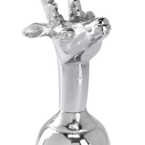 dzwonek Knud; 10x25.5 cm (ØxW); srebro