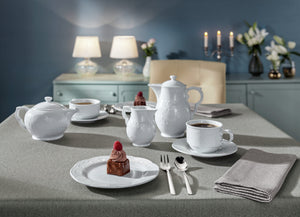 półmisek Menuett owalny; 29x21.5 cm (DxS); biały; owalny; 4 sztuka / opakowanie