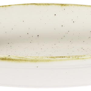 Pfanne Stonecast Barley White oval; 380ml, 23.2x12.5 cm (DxS); biały/brązowy; owalny; 6 sztuka / opakowanie