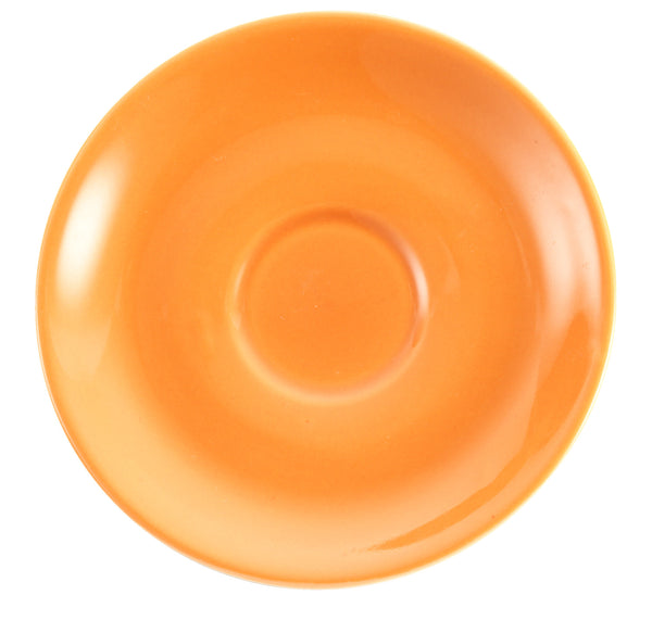 spodek do filiżanki do kawy Joy; 16 cm (Ø); pomarańczowy; okrągły; 6 sztuka / opakowanie