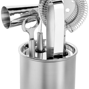 Bar-Tool-Set Idal 4-teilig; szary