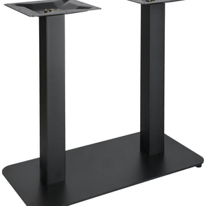 Doppel-Tischgestell Tavio; 80x40x72 cm (SxDxW); czarny