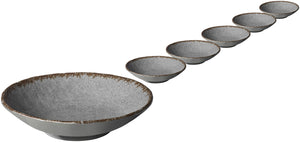 talerz głęboki Portage; 1300ml, 24x5.5 cm (ØxW); szary; okrągły; 6 sztuka / opakowanie