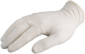 rękawiczki jednorazowe Latex Plus; Kleidergröße L; naturalny; 100 sztuka / opakowanie