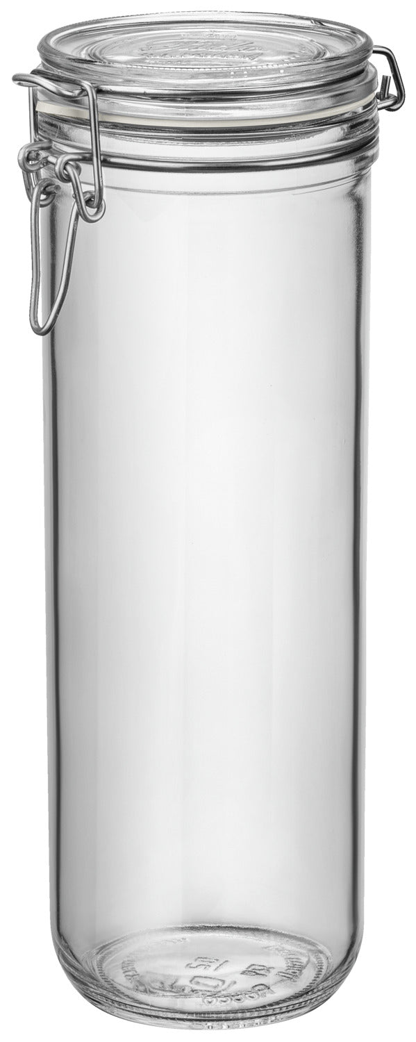 słoik z zamknięciem pałąkowym Fido Terrina; 1460ml, 9.8x28.4 cm (ØxW); transparentny; 6 sztuka / opakowanie