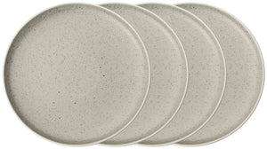 talerz płaski Ossora; 27 cm (Ø); beżowy; okrągły; 4 sztuka / opakowanie