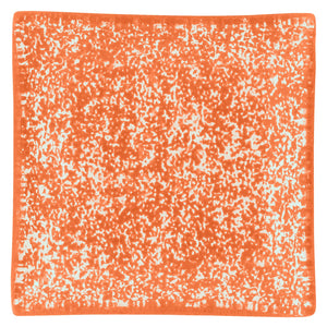 Mini-Platte Balu; 8x8 cm (DxS); pomarańczowy; kwadrat; 12 sztuka / opakowanie
