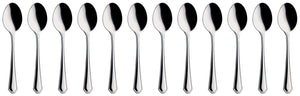 łyżka do espresso/mokka Tunis; 11 cm (D); srebro, Griff srebro; 12 sztuka / opakowanie