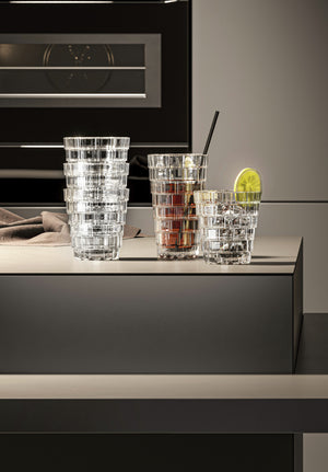 Longdrinkglas Stack stapelbar; 390ml, 8x14.1 cm (ØxW); transparentny; 6 sztuka / opakowanie