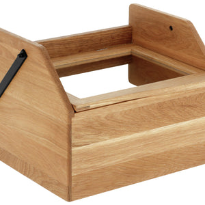 Toastbox Esino mit Deckel; 31.7x24x22 cm (DxSxW); brązowy/czarny; prostokątny