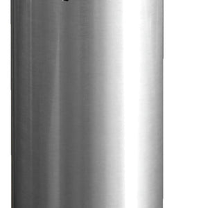 Wandaschenbecher Pablo ; 3000ml, 11.5x49 cm (ØxW); srebro/czarny