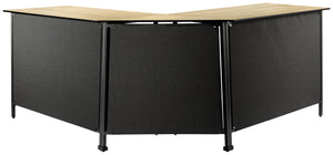 Outdoortisch Baruba Element gerade; 120x62x89 cm (DxSxW); Platte dąb/naturalny