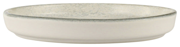 talerz płaski Selene z rantem; 21.5x2.15 cm (ØxW); szary/biały; okrągły; 6 sztuka / opakowanie