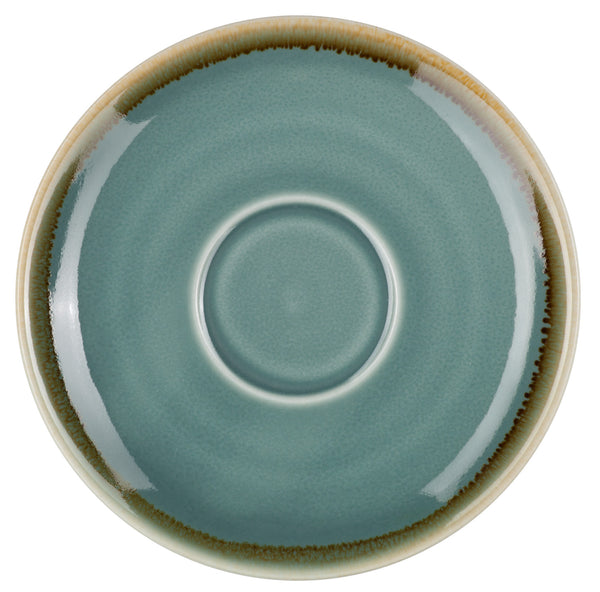 spodek do filiżanki do kawy Glaze 2.0; 14.2 cm (Ø); niebieski; okrągły; 6 sztuka / opakowanie