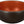 miska Levana; 200ml, 10x4.5 cm (ØxW); terakota/czarny; okrągły; 6 sztuka / opakowanie