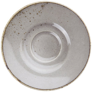 spodek do filiżanki do espresso Palana; 12.4 cm (Ø); szary; okrągły; 6 sztuka / opakowanie