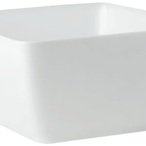 miska Bali; 1800ml, 19x19x10 cm (DxSxW); biały; kwadrat; 6 sztuka / opakowanie