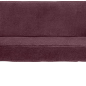sofa 3-osobowa Lasse aksamit; 155x60x82 cm (SxGxW); siedzisko fioletowy