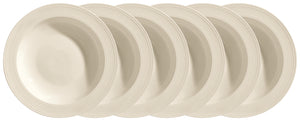 talerz głęboki Skyline; 350ml, 23x4.1 cm (ØxW); biel kremowa; okrągły; 6 sztuka / opakowanie