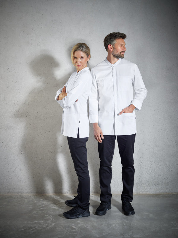 Damenkochjacke Raphael; Kleidergröße 42; biały