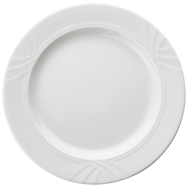 talerz płaski Kiara; 27 cm (Ø); biały; okrągły; 6 sztuka / opakowanie