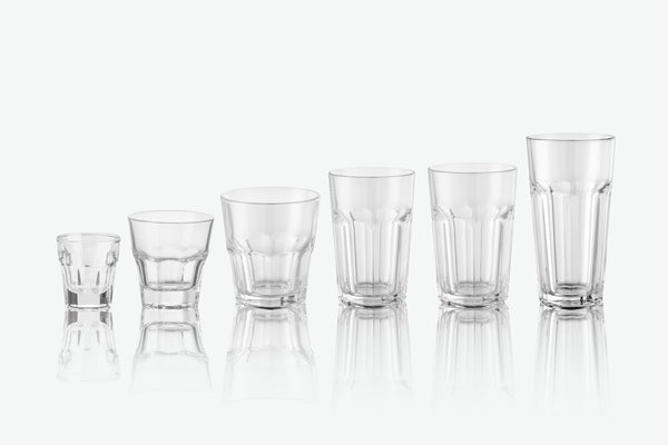 szklanka do longdrinków Casablanca V-Block; 360ml, 8.4x12.2 cm (ØxW); transparentny; 12 sztuka / opakowanie