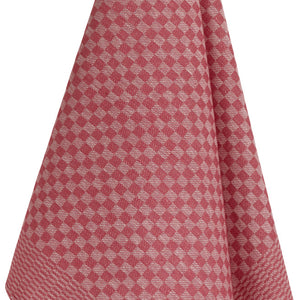 ścierka do naczyń London bawełna; 46x90 cm (SxD); czerwony; prostokątny; 10 sztuka / opakowanie