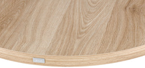 Indoor-Tischplatte Marvello rund; 80x2.5 cm (ØxW); dąb; okrągły