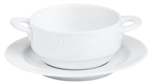 spodek do bulionówki Swing 2.0; 16 cm (Ø); biały; okrągły; 6 sztuka / opakowanie