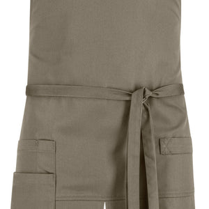 Latzschürze Juno 88x80 cm (LxB); 88x80 cm (DxS); taupe