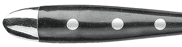 widelec do ciasta Gutshof; 15.4 cm (D); srebro, Griff czarny; 12 sztuka / opakowanie