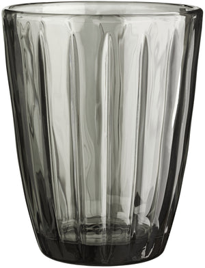 szklanka uniwersalna Marlene; 240ml, 8x10 cm (ØxW); szary; 6 sztuka / opakowanie