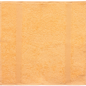 mały ręcznik Valencia gładki; 30x30 cm (SxD); bursztyn; 5 sztuka / opakowanie