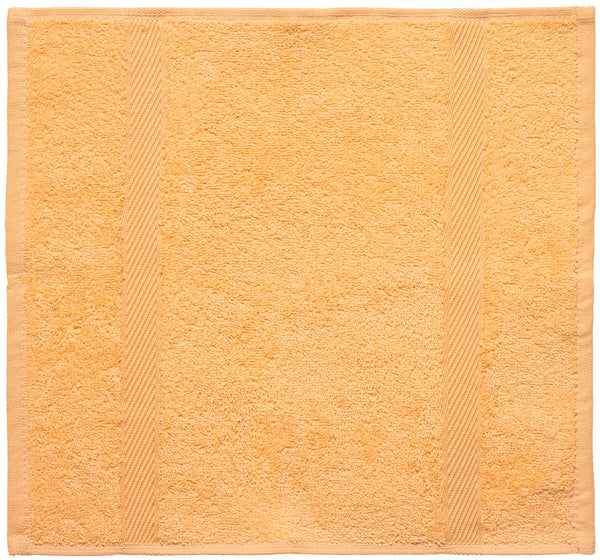mały ręcznik Valencia gładki; 30x30 cm (SxD); bursztyn; 5 sztuka / opakowanie