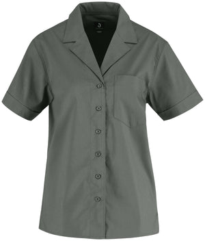 Bluse Kurzarm Magnum Comfort Fit; Kleidergröße 46; ciemny szary