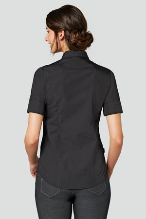 bluzka damska Tabea krótki rękaw; Kleidergröße 44; czarny