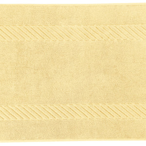 mata łazienkowa Valencia gładka; 50x90 cm (SxD); żółty
