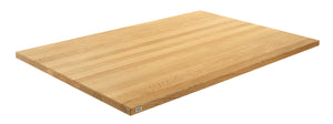 blat z drewna litego Kentucky lakierowany prostokątny ; 120x80x3 cm (DxSxW); dąb/naturalny; prostokątny