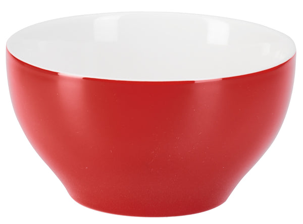 miska Joy; 650ml, 14x7.7 cm (ØxW); czerwony; okrągły; 6 sztuka / opakowanie