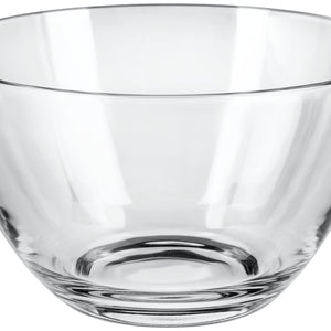 szklana misa Palladio ; 2600ml, 21.5x12.5 cm (ØxW); transparentny; 4 sztuka / opakowanie